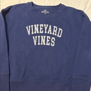 Vineyard Vines Men's Navy Crewneck Sweater